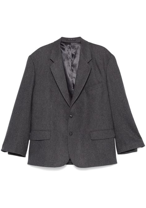 Grey drawstring blazer Random identities - men